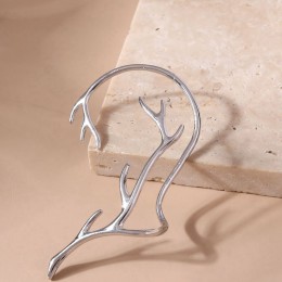 Geometric Antler Stud Earrings