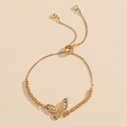 butterfly crystal bracelet