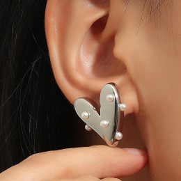 love pearl earrings