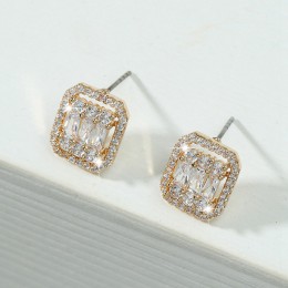 Square Trend Stud Earrings
