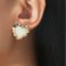 high-end ear studs simple and small earrings earrings